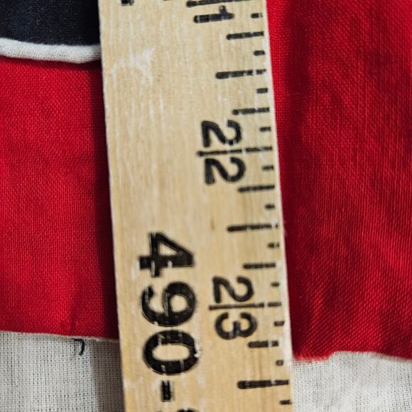 Handmade Red Embroidered Animal Vest Pandas, Frogs, Snakes & More Folk Art 3D - Picture 11 of 13